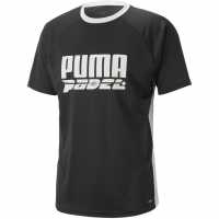Puma Padel Logo Shirt Puma Black Мъжки ризи