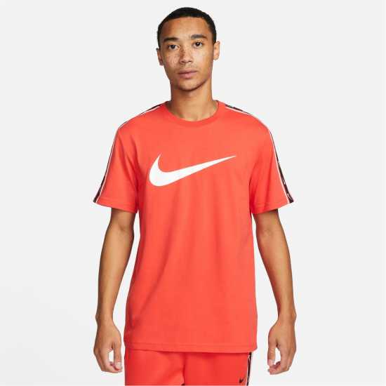 Nike Sportswear Repeat Men's T-Shirt Crimson Мъжки ризи