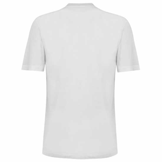 Adidas Мъжка Риза Essentials 3-Stripes T-Shirt Mens Бяло/Черно Мъжко облекло за едри хора