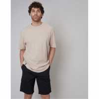 Threadbare Men's Batley Regular Fit T-Shirt Сребристо облако