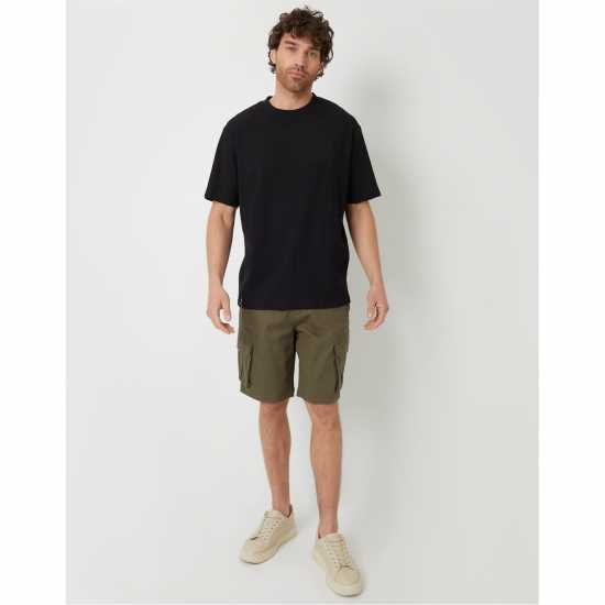 Threadbare Men's Batley Regular Fit T-Shirt Черно Threadbare Men's Batley Regular Fit T-Shirt Черно