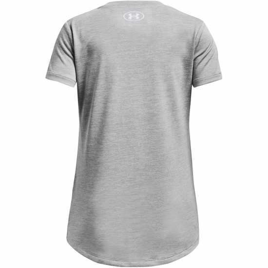 Детски тениски и фланелки Under Armour Tech Bl Twist T-Shirt Juniors Сиво Under Armour Tech Bl Twist T-Shirt Juniors Сиво Детски тениски и фланелки