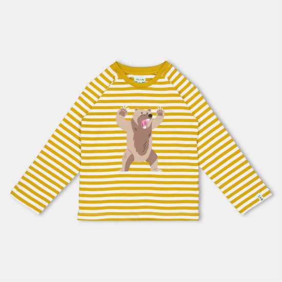 Детски тениски и фланелки Lilly And Sid Grzly Br Str Top Jn99 Lilly And Sid Grzly Br Str Top Jn99 Детски тениски и фланелки