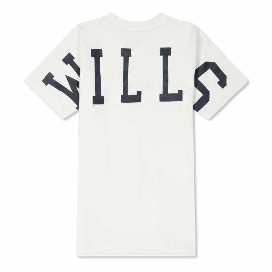 Jack Wills Big Back Logo Jn53 Vintage White Детски тениски и фланелки