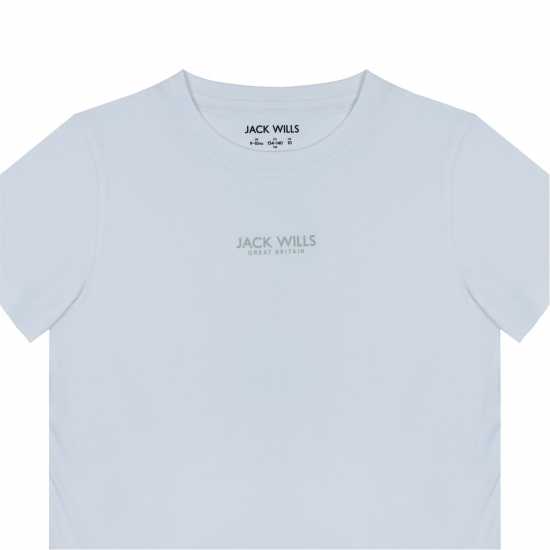 Детски тениски и фланелки Jack Wills Core Bird Short Sleeve T-Shirt Juniors Бяло Jack Wills Core Bird Short Sleeve T-Shirt Juniors Бяло Детски тениски и фланелки