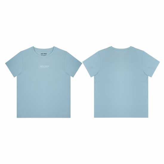 Детски тениски и фланелки Jack Wills Core Bird Short Sleeve T-Shirt Juniors Благороден син Jack Wills Core Bird Short Sleeve T-Shirt Juniors Благороден син Детски тениски и фланелки