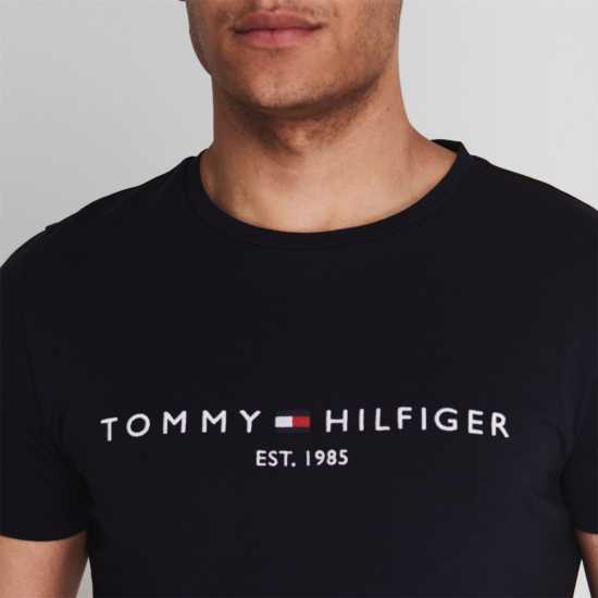 Tommy Hilfiger Тениска Logo Crew Neck T Shirt  Holiday Essentials