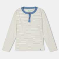 Lilly And Sid Stripe Henley Jn99  Детски тениски и фланелки