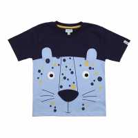 Lilly And Sid Leopard Face Tee Jn99  Детски тениски и фланелки
