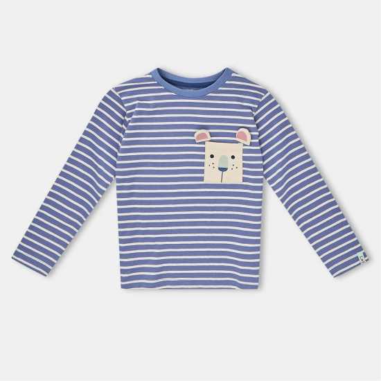 Детски тениски и фланелки Lilly And Sid Bear Pkt Str Top Jn99 Lilly And Sid Bear Pkt Str Top Jn99 Детски тениски и фланелки