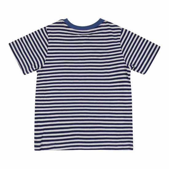 Lilly And Sid & Sid Multicoloured Animal Safari And Stripe Print T-Shirt - 2 Pack  