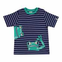 Lilly And Sid Regular Fit Frog T-Shirt  