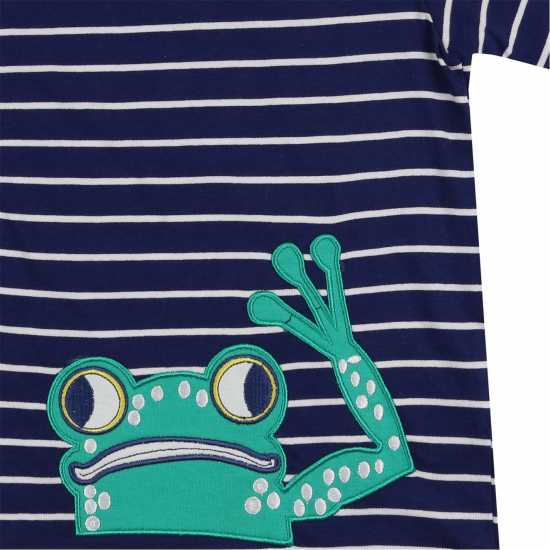 Lilly and Sid Regular Fit Frog T-Shirt Lilly And Sid Regular Fit Frog T-Shirt