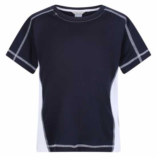 Regatta Kids' Regular Fit T-Shirt Морско синьо/Бяло Regatta Kids' Regular Fit T-Shirt Морско синьо/Бяло