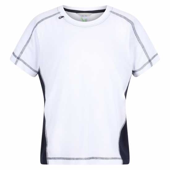 Regatta Kids' Regular Fit T-Shirt Бяло/Морско синьо Regatta Kids' Regular Fit T-Shirt Бяло/Морско синьо