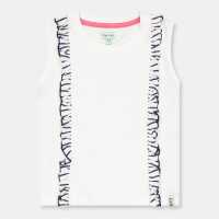 Stripe Frill Regular Fit T-Shirt  