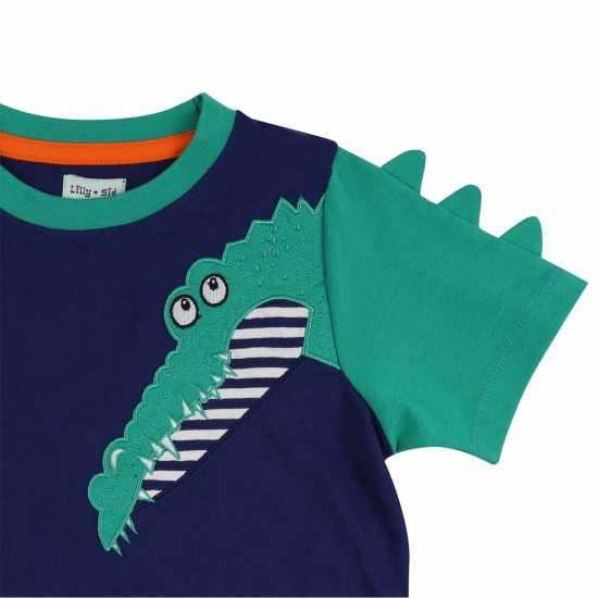 Regular Fit Crocodile T-Shirt  