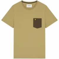 Lyle And Scott Contras Pck Tee Sn31