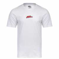 No Fear Мъжка Тениска Graphic T Shirt Mens White Sticker Мъжки тениски и фланелки
