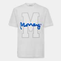 Money Big M Regular Fit T-Shirt Бяло 