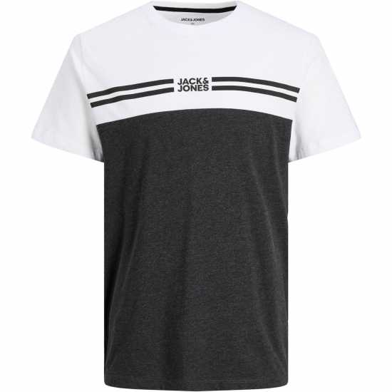 Jack And Jones Distance T-Shirt White/DGM Мъжки ризи