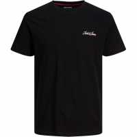 Jack And Jones Reset T-Shirt Black Мъжки тениски и фланелки