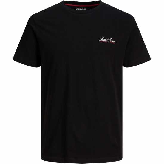 Jack And Jones Reset T-Shirt Black Мъжки ризи