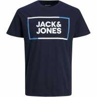 Jack And Jones Jack & Jones Direct T-Shirt Navy Мъжки тениски и фланелки