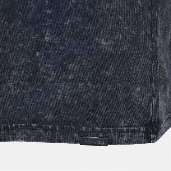 Firetrap Men's Acid Wash Oversized T-Shirt Доберман 