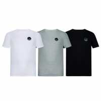Soulcal Мъжка Тениска 3 Pack T Shirt Mens Col 1 Мъжки ризи