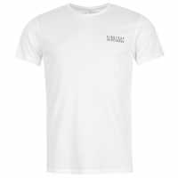 Firetrap Тениска Trek T Shirt Mens Бяло Мъжко облекло за едри хора