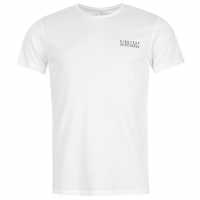 Firetrap Тениска Trek T Shirt Mens White Мъжко облекло за едри хора