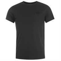 Firetrap Тениска Trek T Shirt Mens Черно Мъжко облекло за едри хора