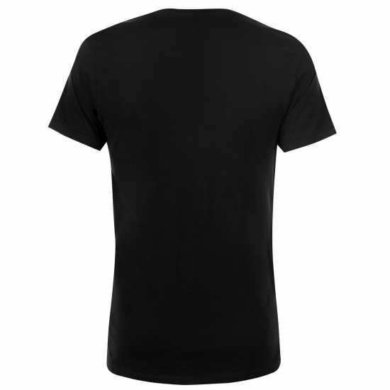 Firetrap Тениска Trek T Shirt Mens Черно Мъжко облекло за едри хора