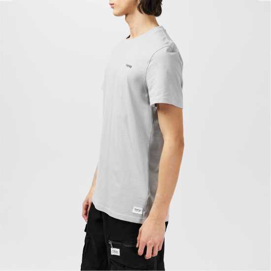 Firetrap Тениска Trek T Shirt Mens Сиво Мъжко облекло за едри хора
