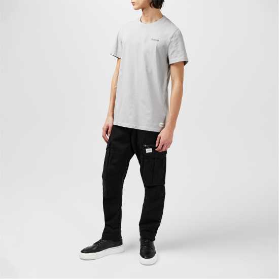 Firetrap Тениска Trek T Shirt Mens Сиво Мъжко облекло за едри хора