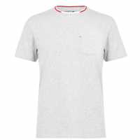 Lacoste Тениска French T Shirt Silv Chine CCA Мъжки пижами