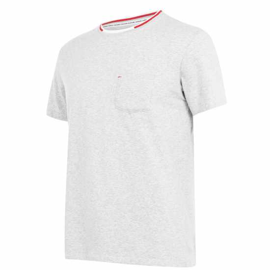 Lacoste Тениска French T Shirt Silv Chine CCA Мъжки пижами