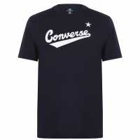 Converse Тениска Nova Logo T Shirt Navy Мъжки ризи