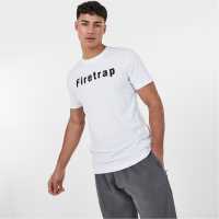 Firetrap Мъжка Тениска Large Logo T Shirt Mens