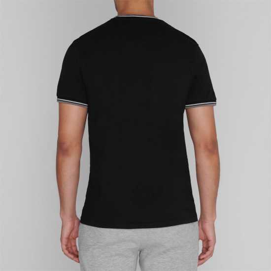 Firetrap Мъжка Риза Lazer T-Shirt Mens Black Мъжки ризи