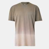 Luke Men's Soaked Regular Fit T-Shirt Твърд орех 