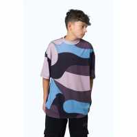 Camo Oversized Regular Fit T-Shirt  