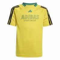 Adidas House Of Tiro T-Shirt Juniors Жълто 
