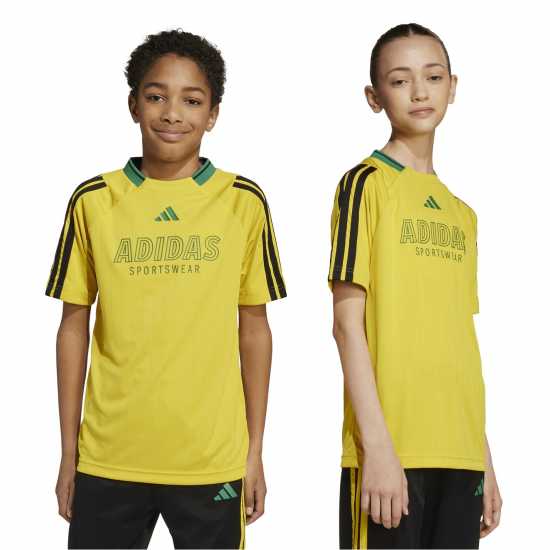 Adidas House Of Tiro T-Shirt Juniors Жълто Adidas House Of Tiro T-Shirt Juniors Жълто