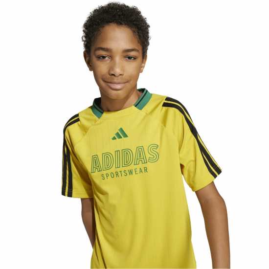 Adidas House Of Tiro T-Shirt Juniors Жълто Adidas House Of Tiro T-Shirt Juniors Жълто