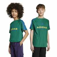 Adidas House Of Tiro T-Shirt Juniors Зелено 