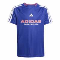 adidas House of Tiro T-Shirt Juniors Морска синьо 