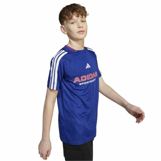 adidas House of Tiro T-Shirt Juniors Морска синьо 