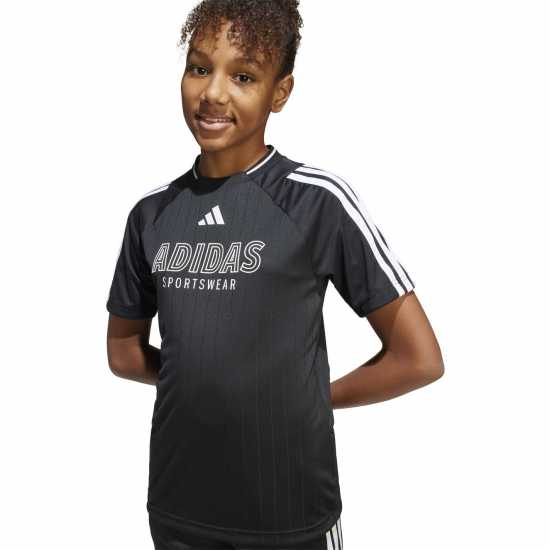 Adidas House Of Tiro T-Shirt Juniors Черно/Бяло Adidas House Of Tiro T-Shirt Juniors Черно/Бяло
